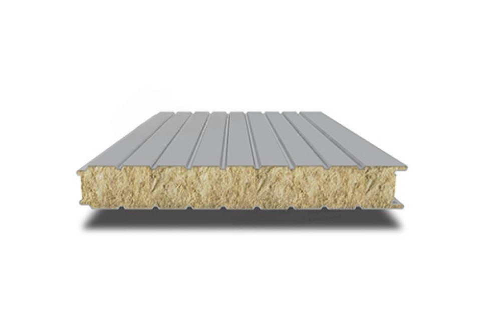 Стеновые алюминиевые сэндвич панели ППУ, 1000х200 мм, 0.5/0.5 фото 0