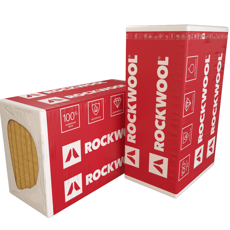 Утеплитель Роквул Венти Баттс Д Оптима 160х600х1000